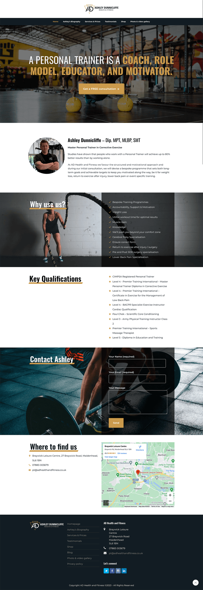 AD Health & Fitness